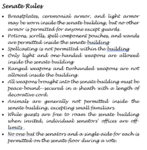 Senate Rules